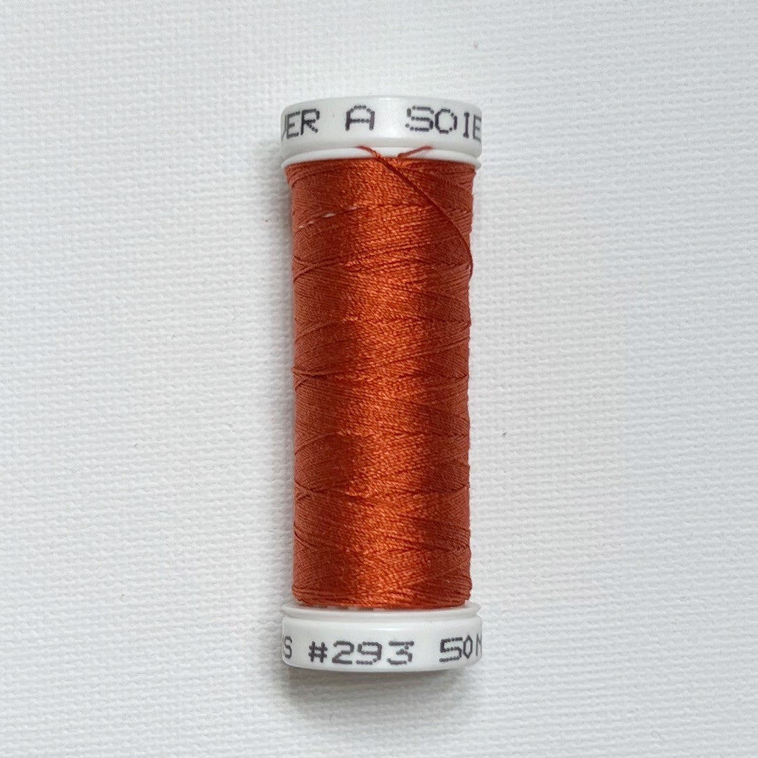 Au Ver a Soie, Soie 100/3 #293 Autumn Orange