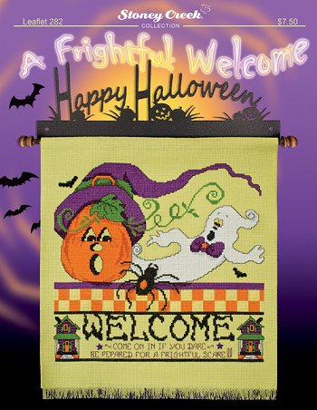 A Frightful Welcome Leaflet 282 - Cross Stitch Chart