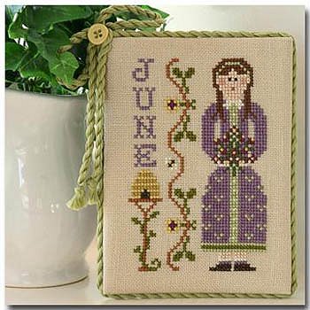 Calendar Girls #6 - June - Cross Stitch Chart