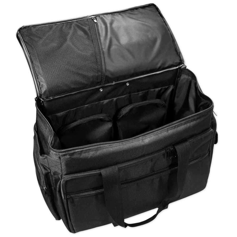 VIVACE Sewing Machine Trolley - Black- (22"Wx14.5"Hx10"D)