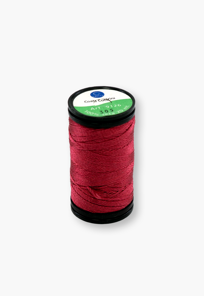 Cucirini Cantoni Mäntel Seta Faro 305 – 20m Spule – 100% Seide