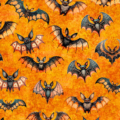Jeepers Creepers Bats Orange 31014o