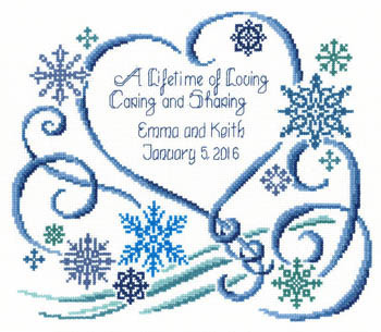Winter Wedding - Cross Stitch Chart