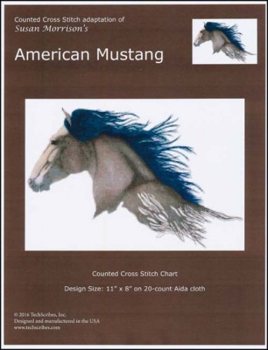 American Mustang - Cross Stitch Chart