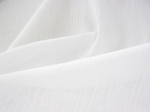 Cotton Gauze Fabric - White #126