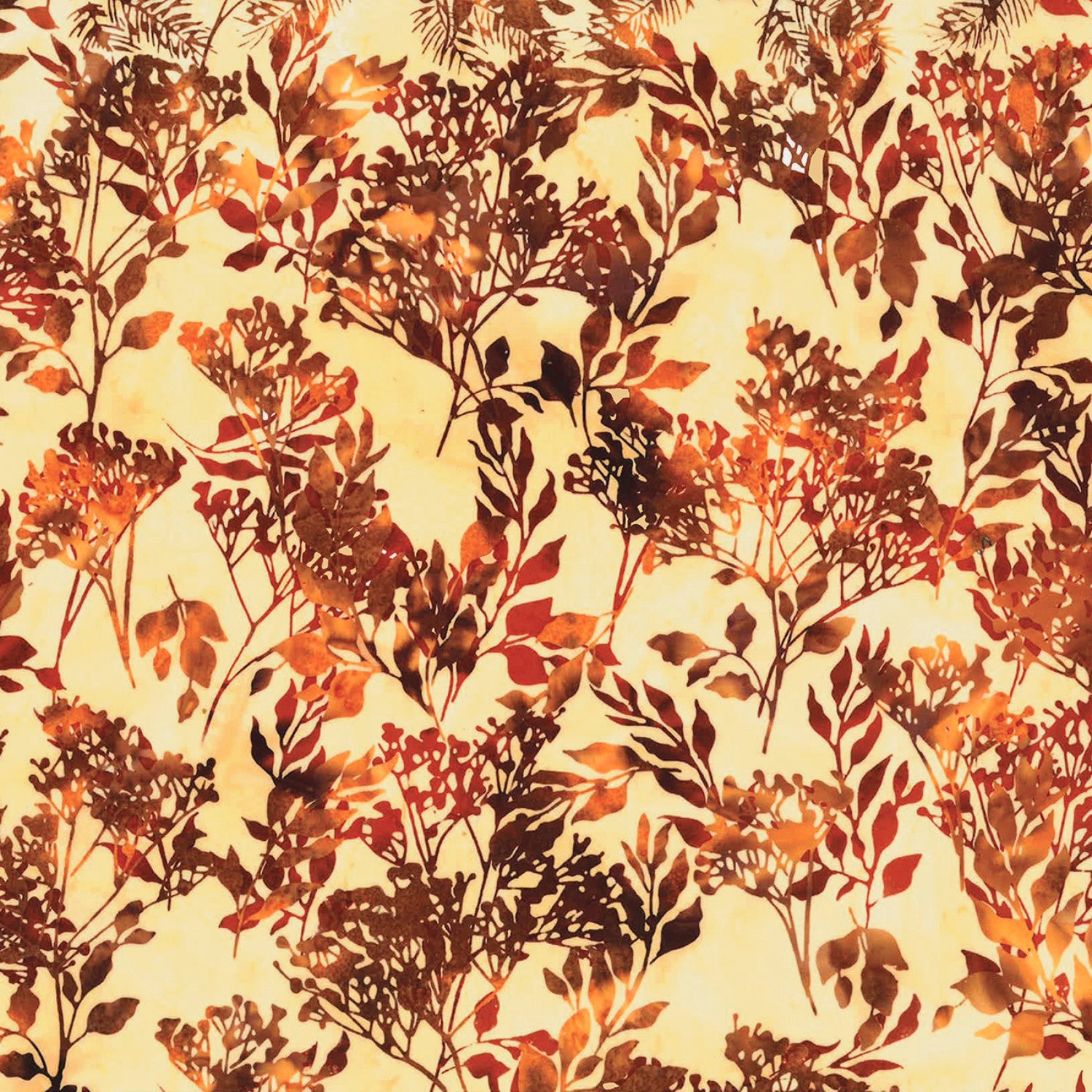 Amber Waves of Grain Batik T2377-415 Chai Tea