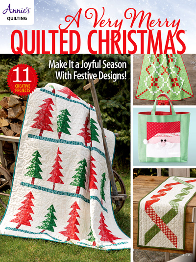 Annie's Quilting VERY MERRY CHRISTMASQuilt Book
