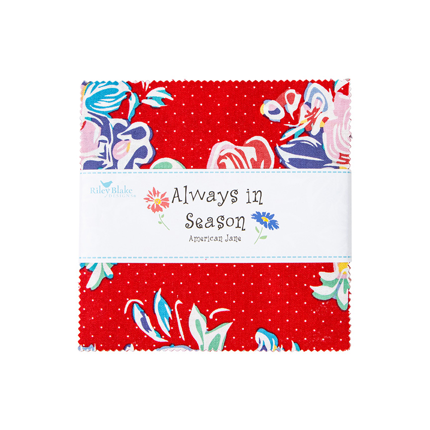 Always in Season Riley Blake 5" Stacker American Jane