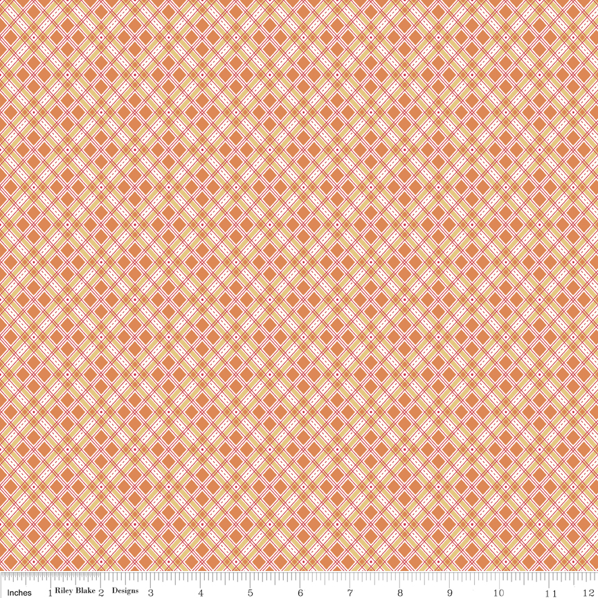 Autumn Love 7364O Orange Lori HoltRiley Blake