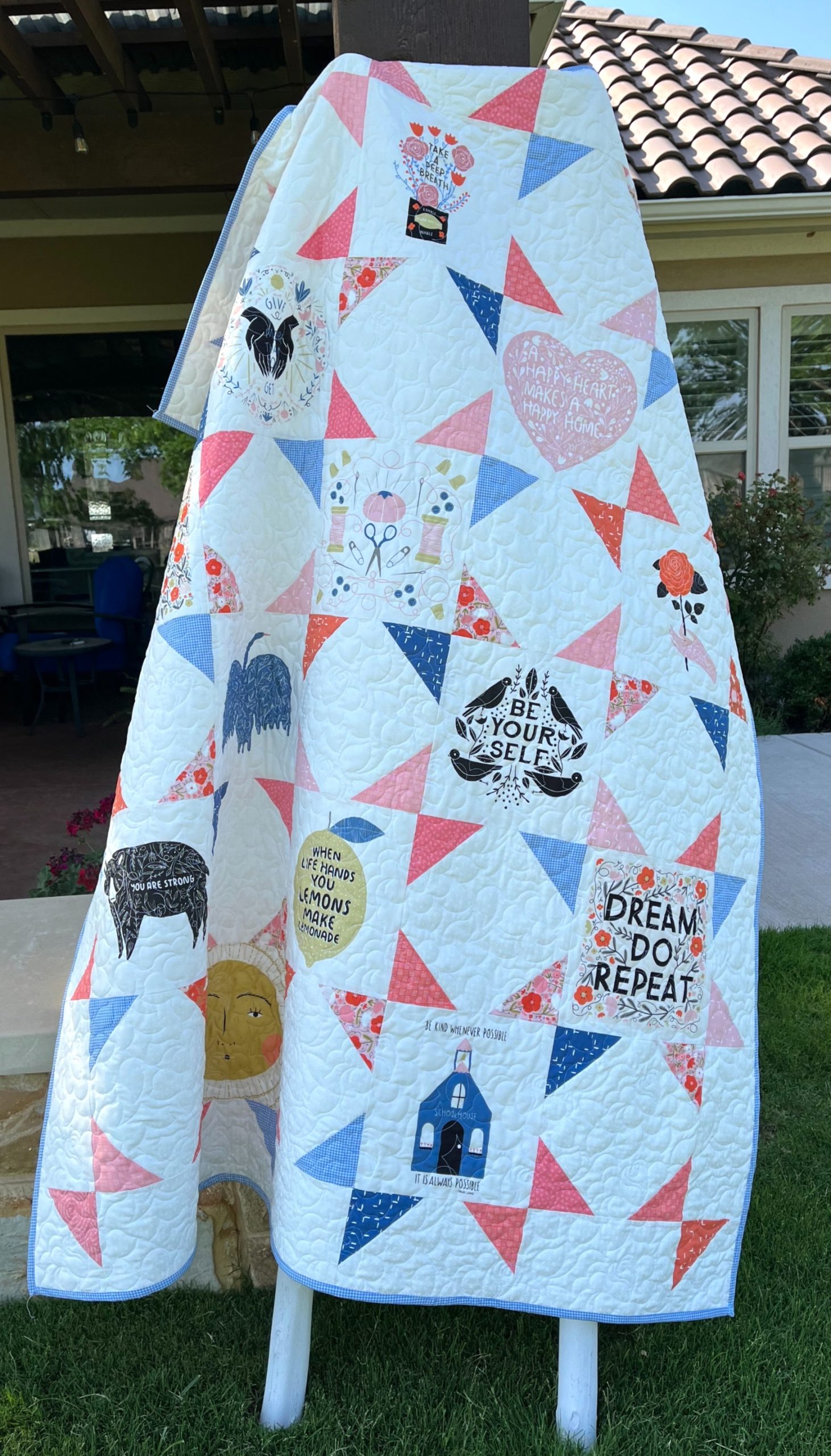 WORDS OF ENCOURAGEMENT Quilt Pattern PASTRY SHOP PDF
