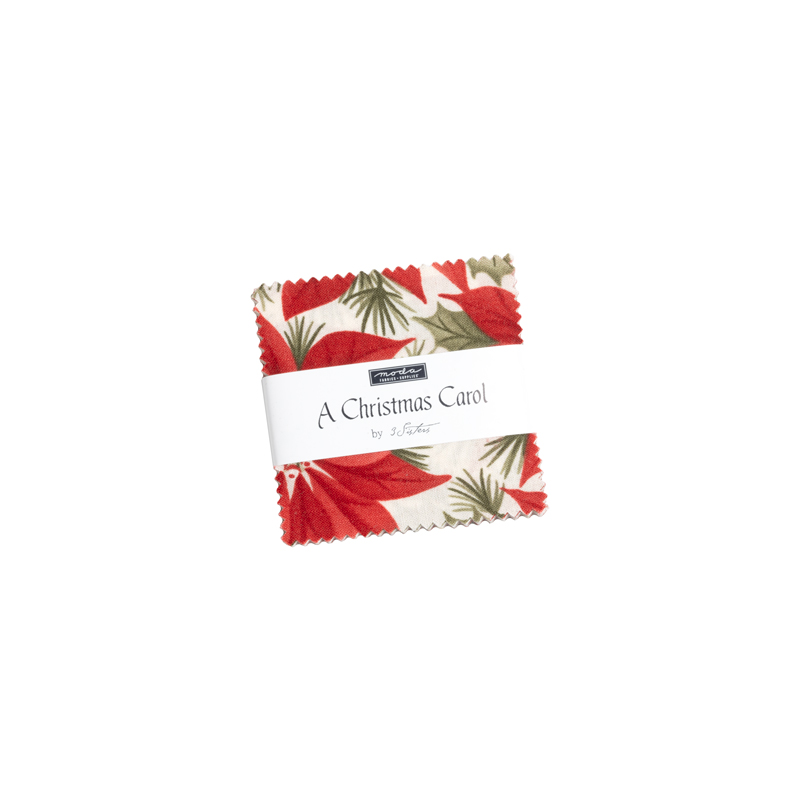 A Christmas Carol 3 Sister's Moda MINI Charm Pack