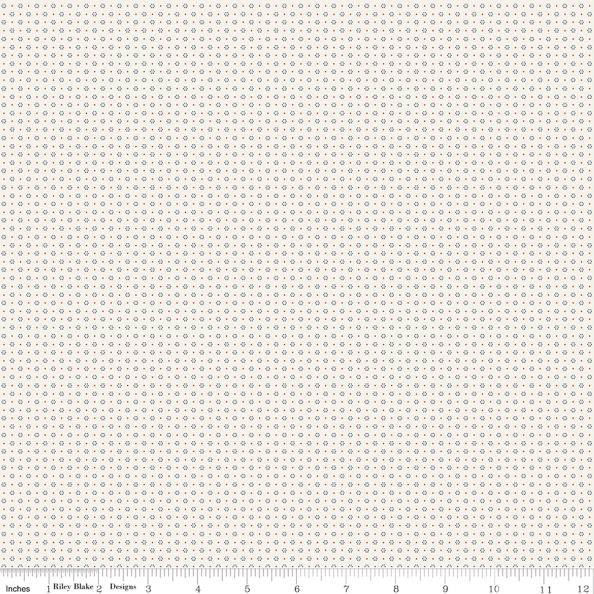 Always in Season 15102 Cream Riley Blake American Jane