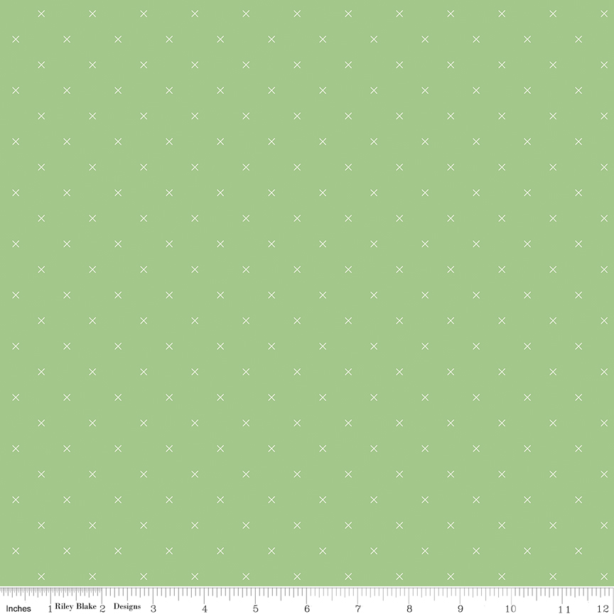 Bee Cross Stitch C745RG Riley Green Lori HoltRiley Blake