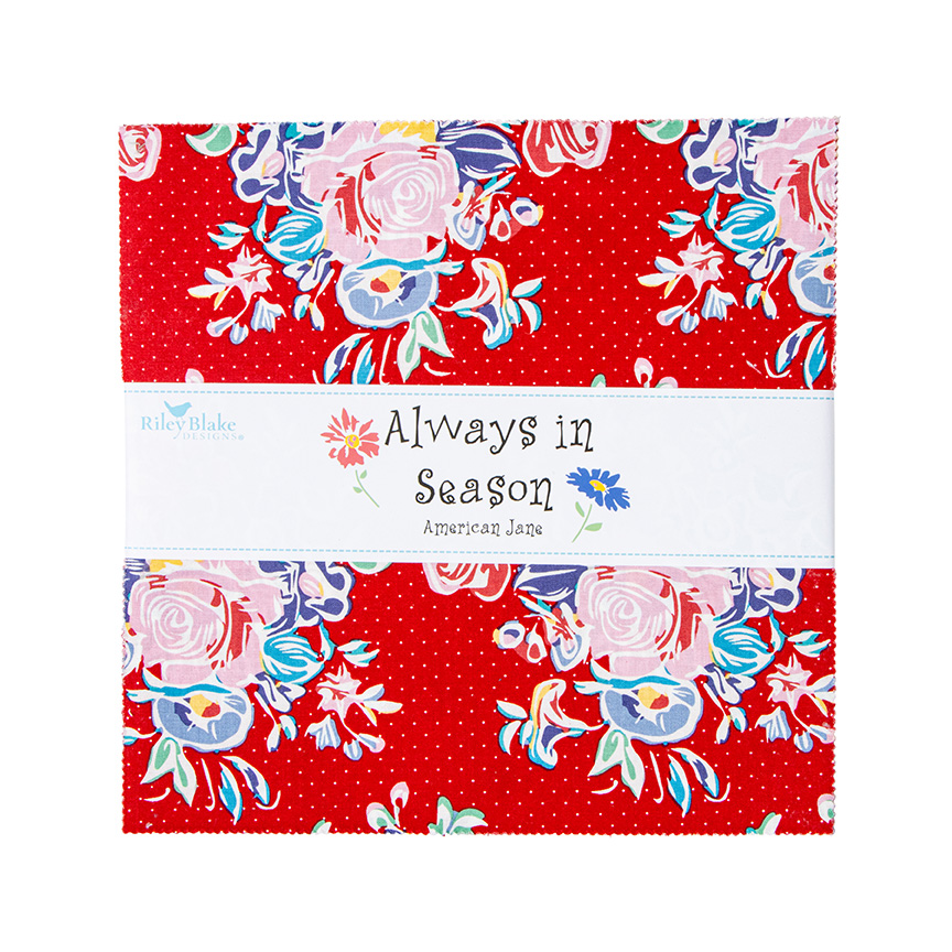 Always in Season Riley Blake 10" Stacker American Jane