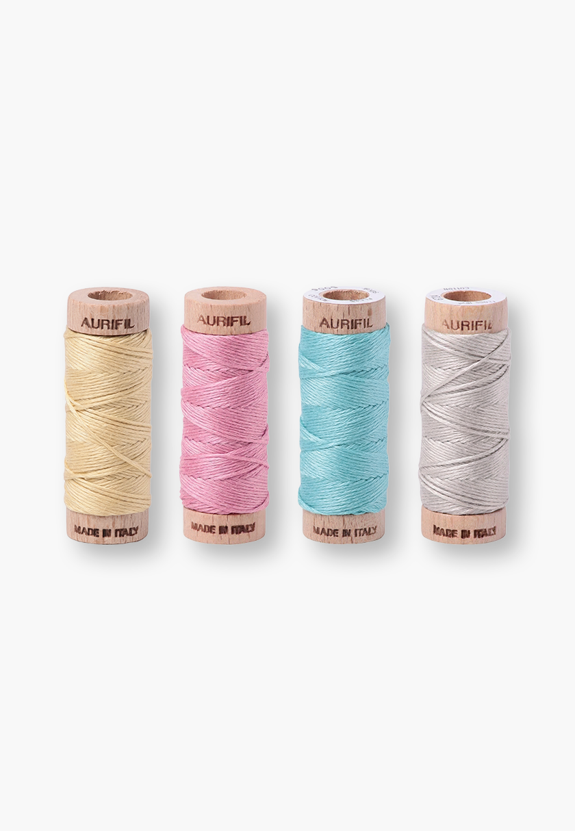 Aurifil Antique Pastels Collection Six-Strand Cotton Floss