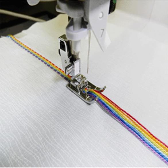 JUKI 7 Hole Cording Foot for DX Series 40219632