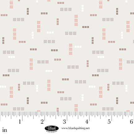 Sugar Dreams: BOXES MIST Fabric (1/2 yd)