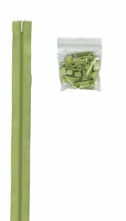 4 Yards - Zipper by the Yard - Chartreuse