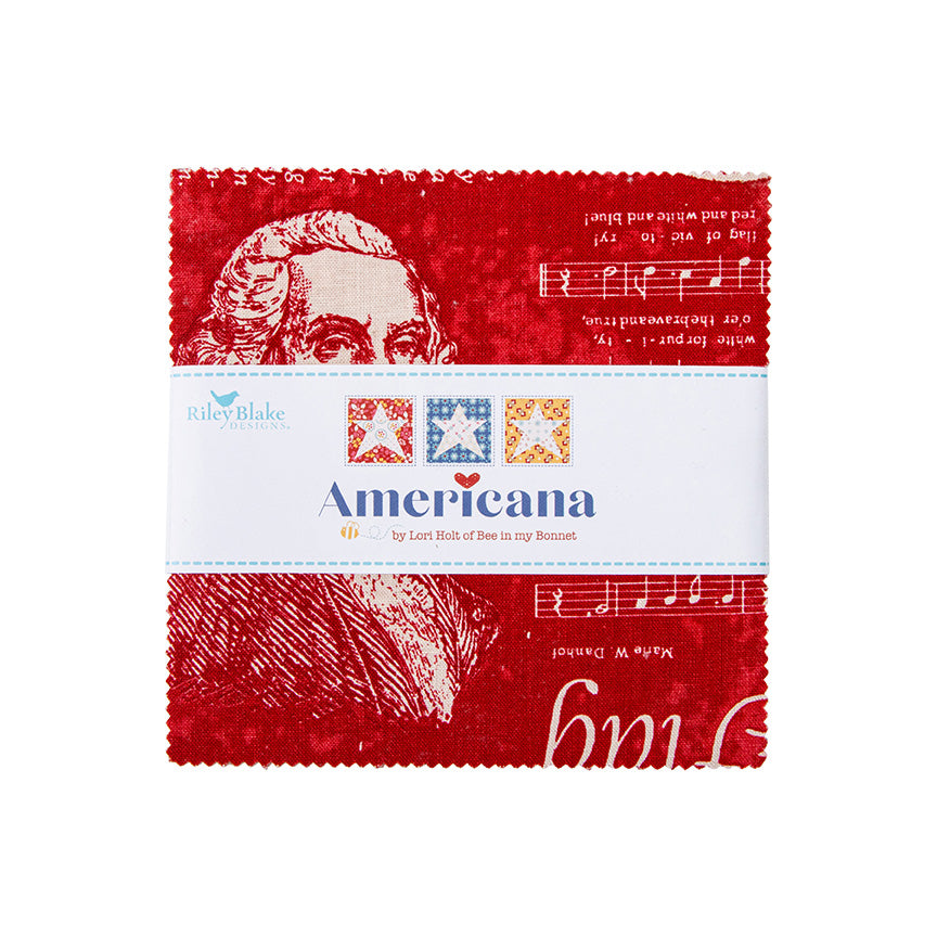 AMERICANA 5-Inch Stacker Precuts By Lori Holt