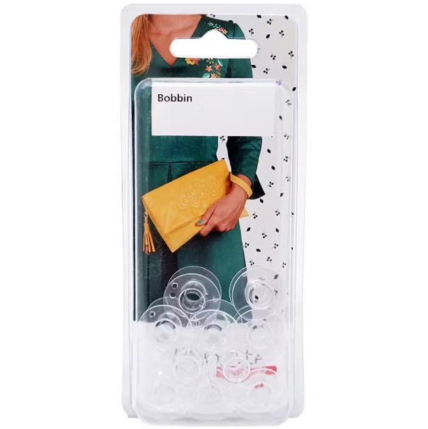 bernette b05 Clear Plastic Bobbins (10 pack)
