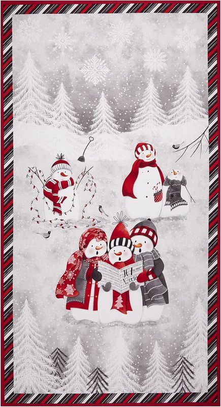 Wilmington Snowy Tidings Panel 32073 193