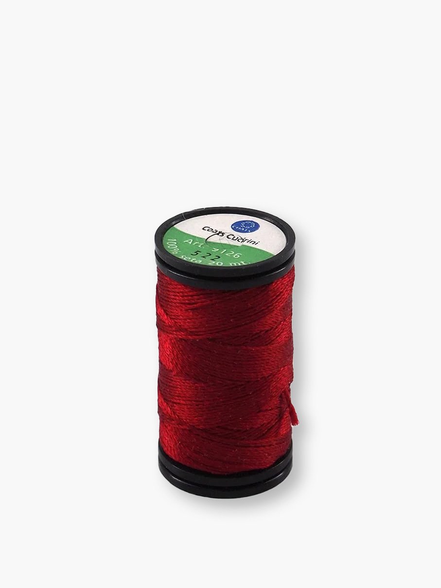 Cucirini Cantoni Coats Seta Faro 522 – 20m Spool – 100% Silk