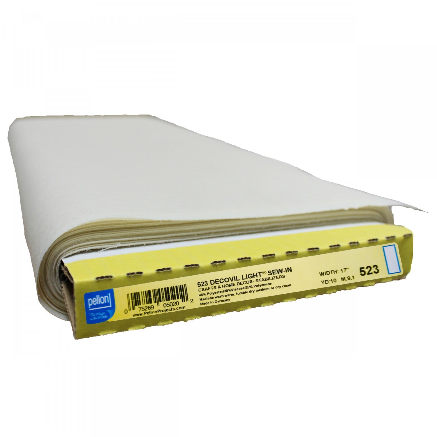 Pellon 523 Decovil Light Sew-in Stabilizer