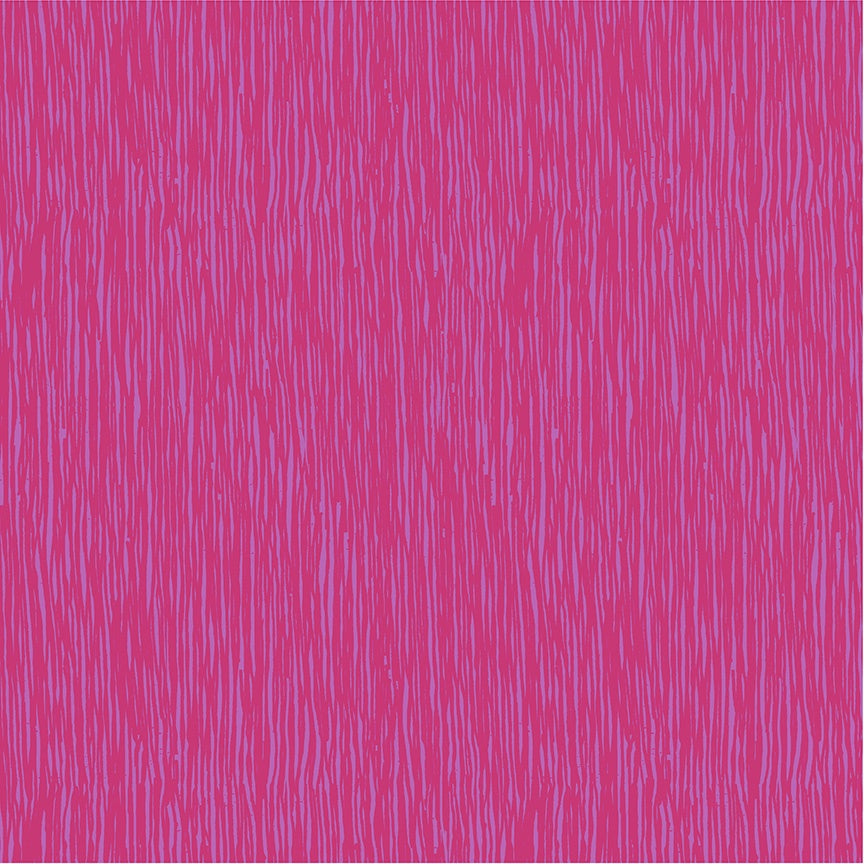 Winding Road Grasses Magenta quilting cotton fabric by Natalie Barnes