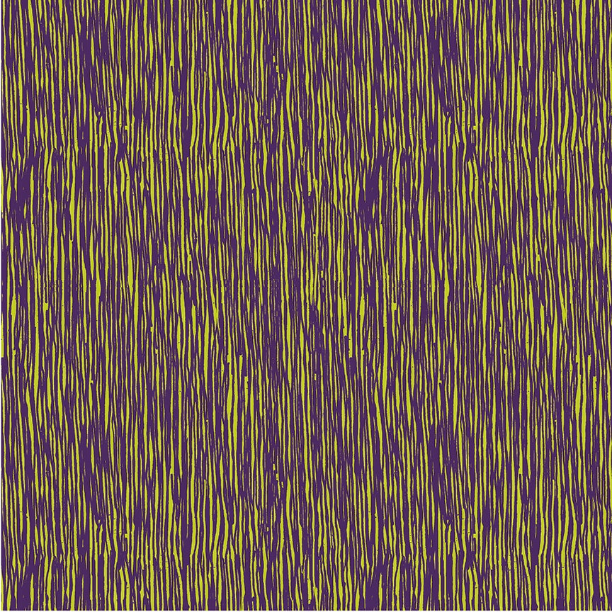 Winding Road Grasses Grape quilting cotton fabric by Natalie Barnes