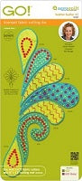 AccuQuilt Go! Die Heather Feather #1 by Sarah Vedeler 55087