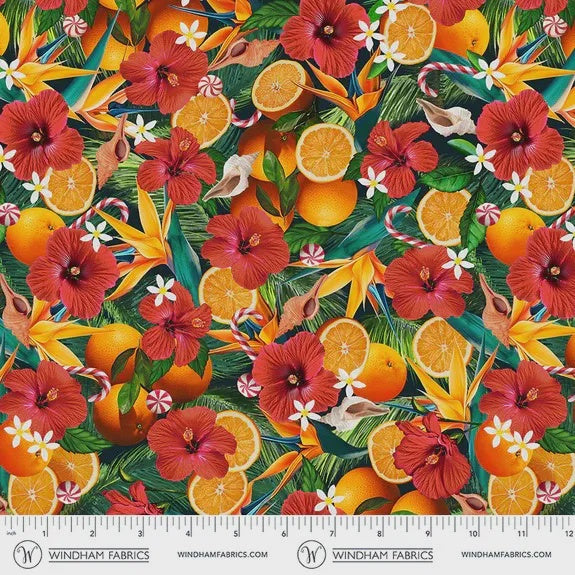 Florida Shop Hop 2026 Festivities in Paradise Tropical fabric