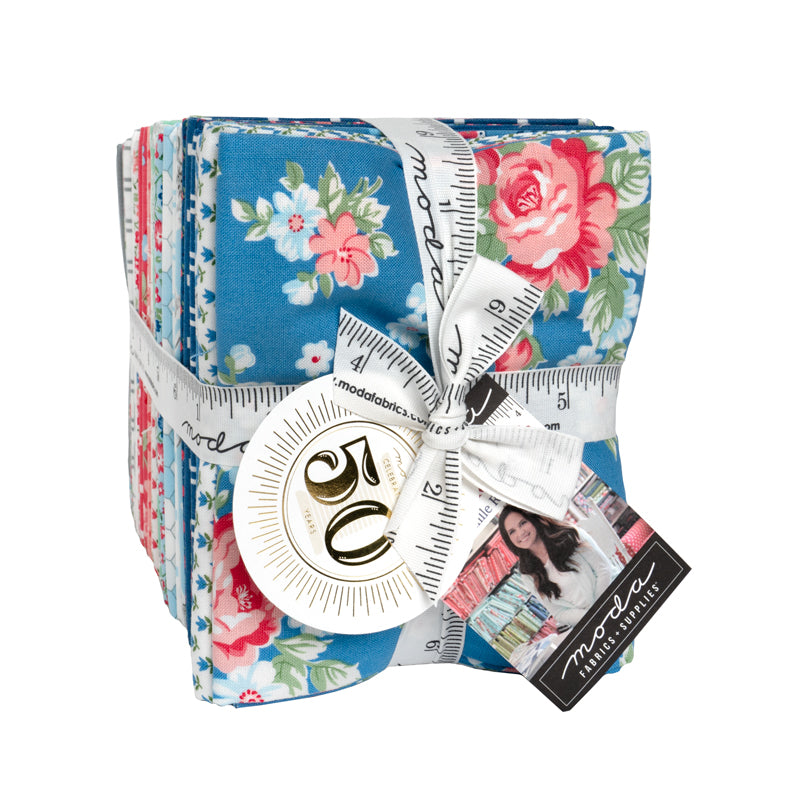 A Cat Named Stitch Fat Quarter Bundle by Camille Roskelley for Moda Fabrics