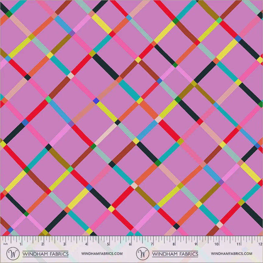 Happy Place Crossing Fairy Floss Cotton fabric