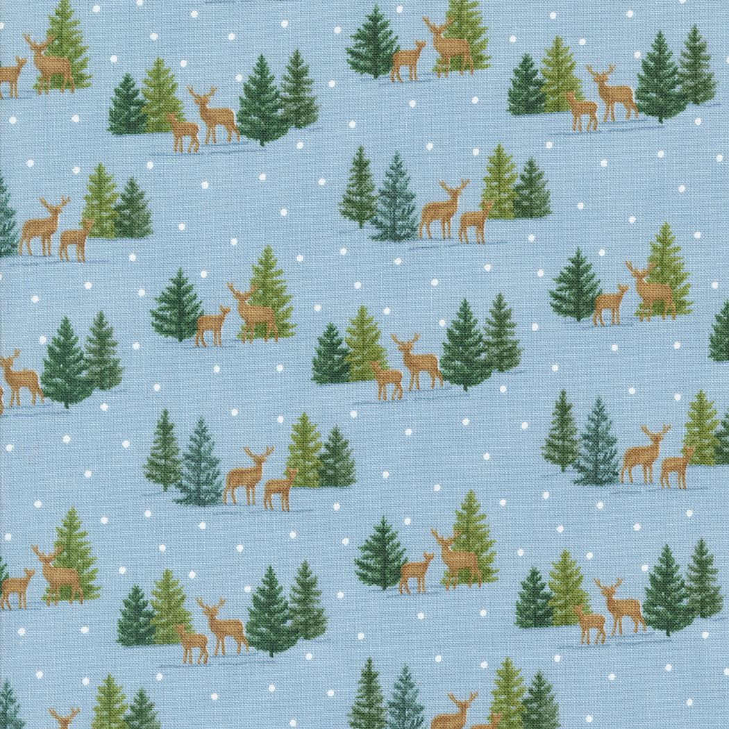 Woodland Winter Sky Blue 56095 12