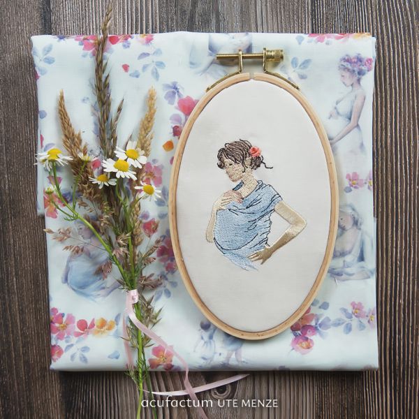 Acufactum MACHINE EMBROIDERY FILE - Mother's Happiness