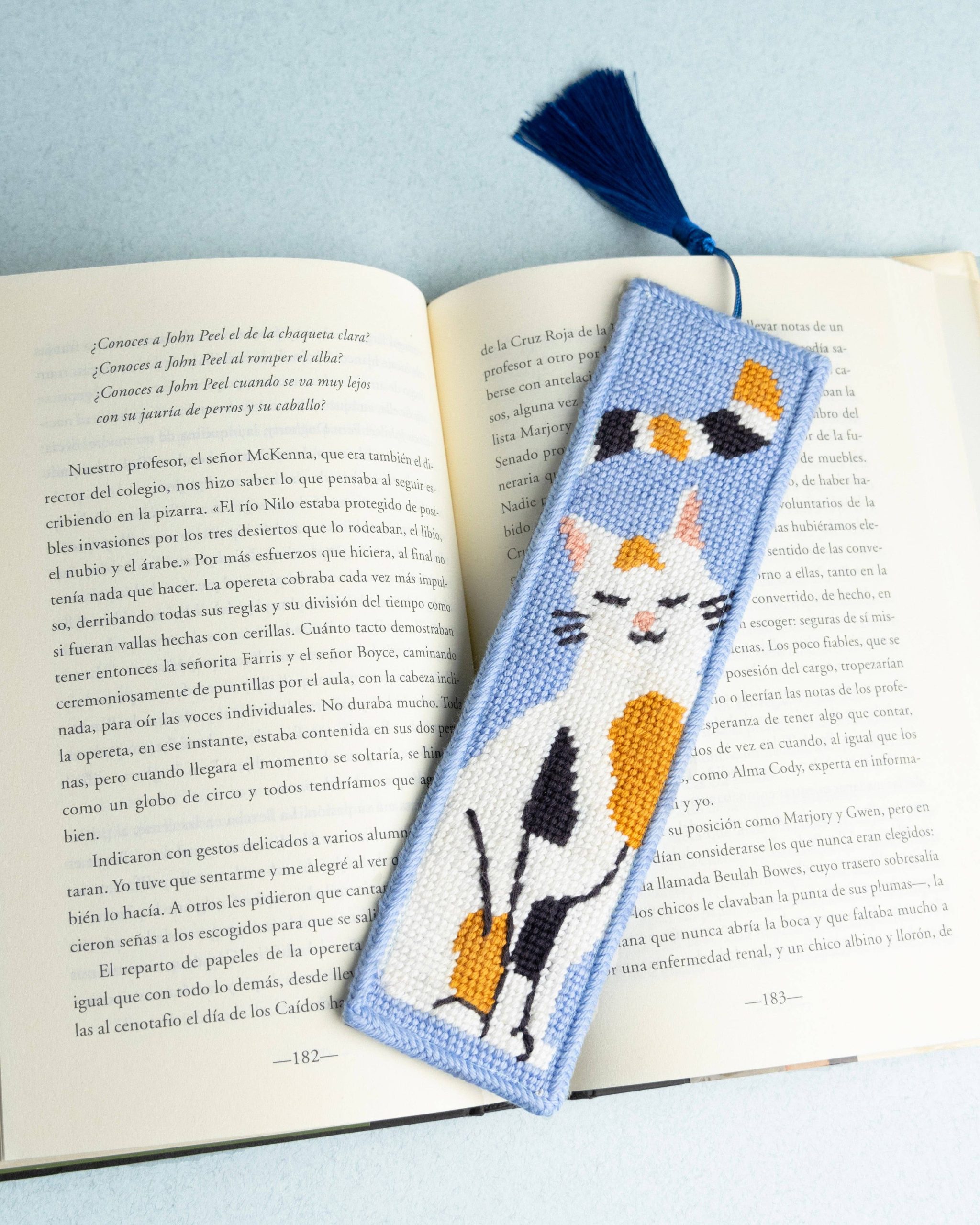 The Great Catsby Bookmark Needlepoint Kit