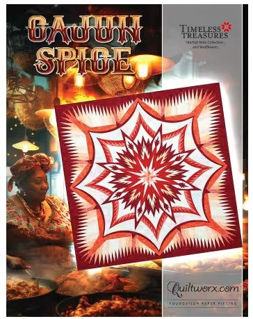 CAJUN SPICE - QUILTWORX PATTERN