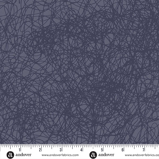 Sun Print Textures: SLATE ENTROPY Fabric (1/2 yd)