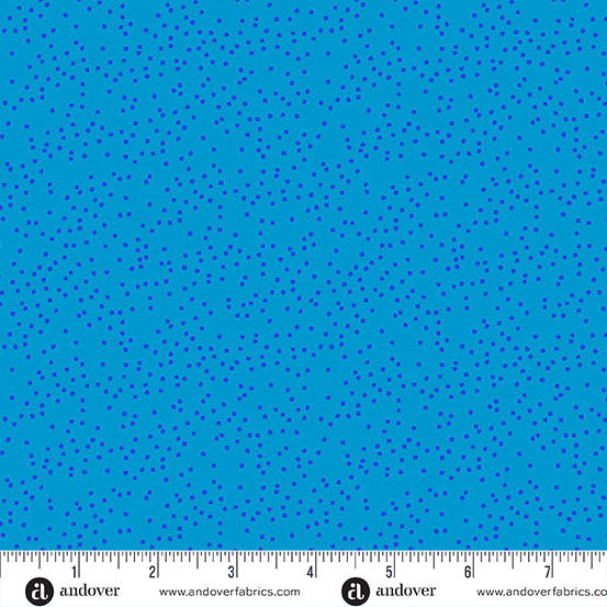 Sun Print Textures: BLUEBIRD PEBBLES Fabric (1/2 yd)