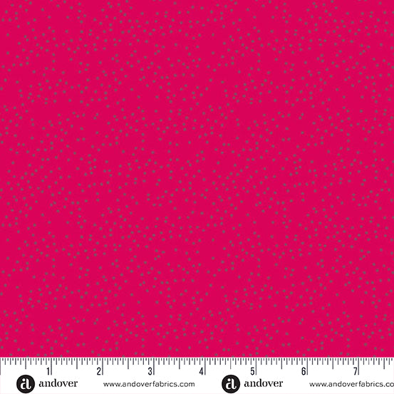 Sun Print Textures: RASPBERRY PEBBLES Fabric (1/2 yd)