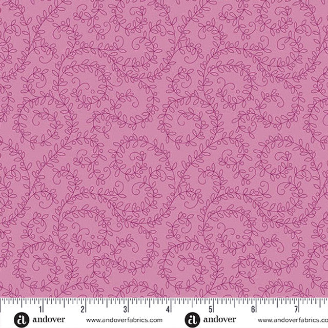 A-1655-P || Whimsy || Doodle Vine Lilac