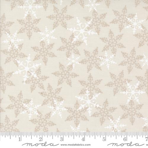 Winter Friends Snowflake Snowy White - 108" Wide Back