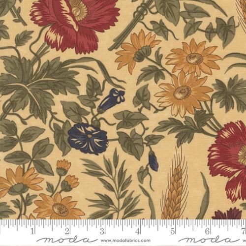 Wheatland -Wheat Floral 59790-11 - Quilting Fabric