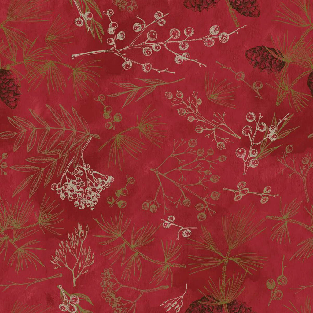 108" Good Natured Collection Wide Quilt Back Auburn