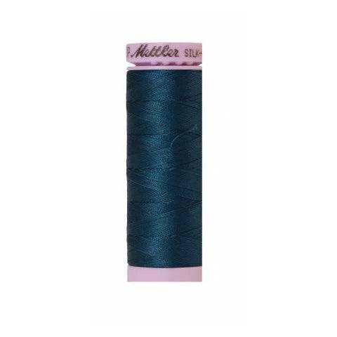Mettler Silk Finished Cotton Thread 50wt Tartan Blue 0485 (147yds)