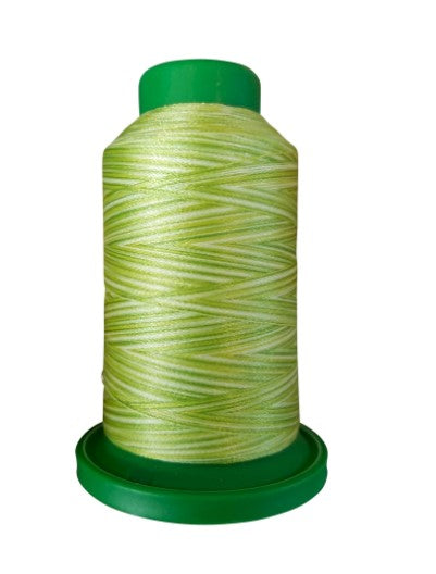 Isacord Thread 9868 Limeade Variegated Thread 1000m