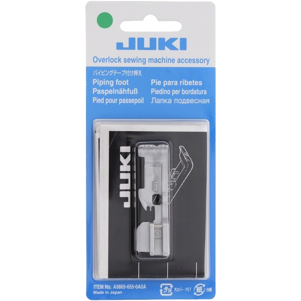 JUKI Piping Serger Presser Foot for MO Series A98656550A0A