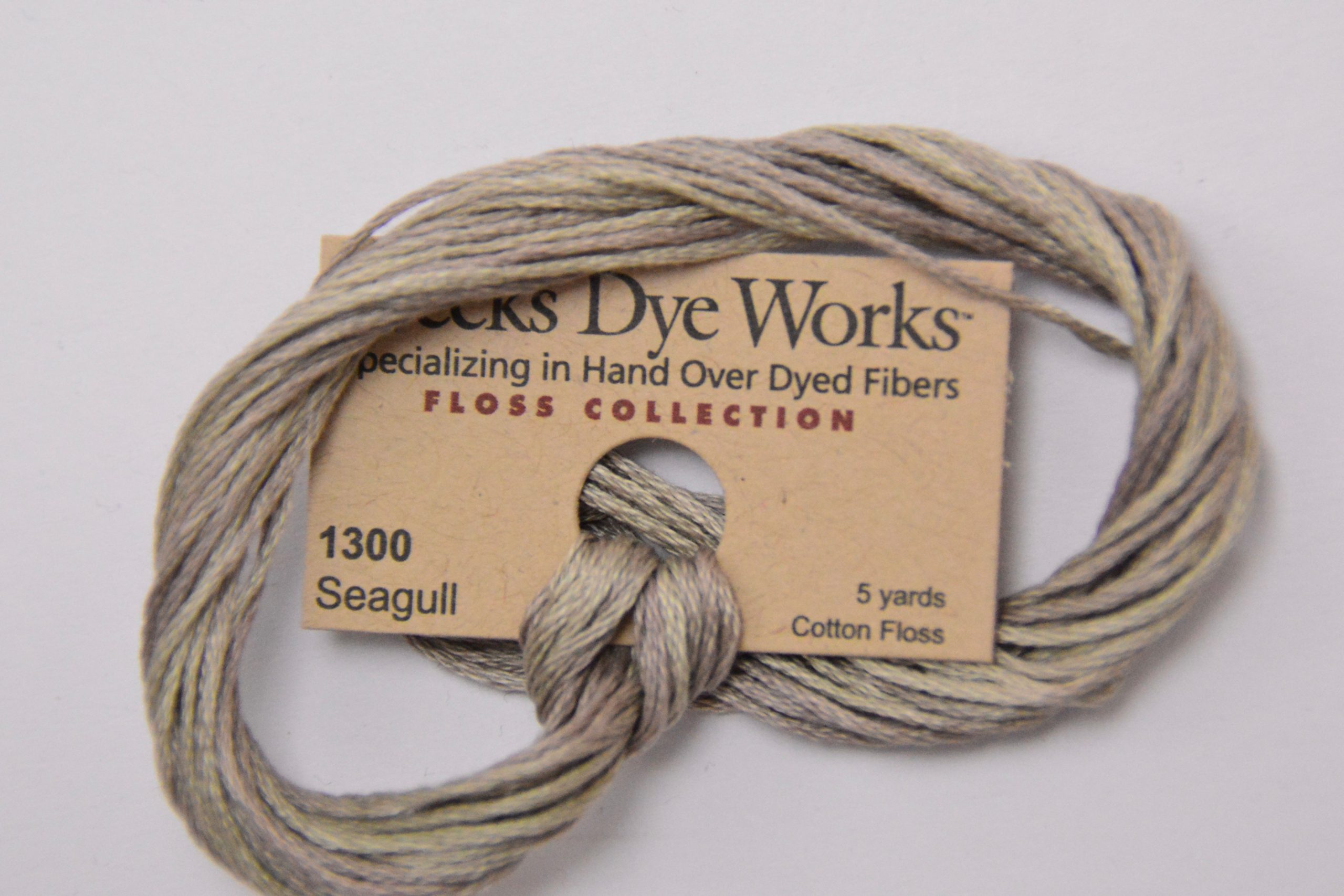 Seagull 1300 Weeks Dye Works 6-Strand Hand-Dyed Embroidery Floss