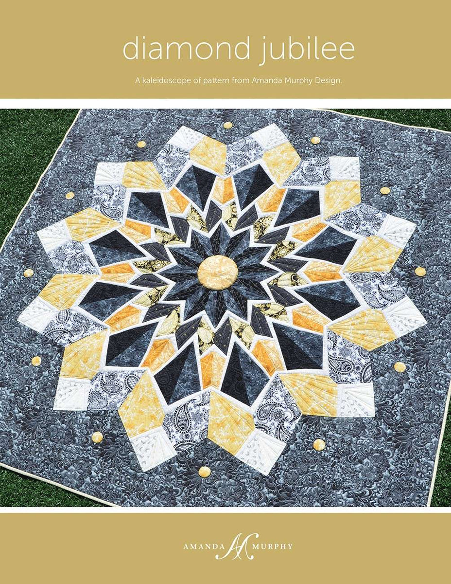 Diamond Jubilee Quilt Pattern by Amanda Murphy