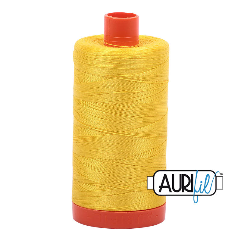 Aurifil 50 wt Cotton Thread - Canary 2120 - 1422 yds